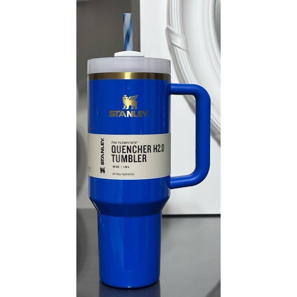 Stanley Quencher H2.0 FlowState 40oz Tumbler, ARCTIC‎ TWIST - Picture 2 of 6